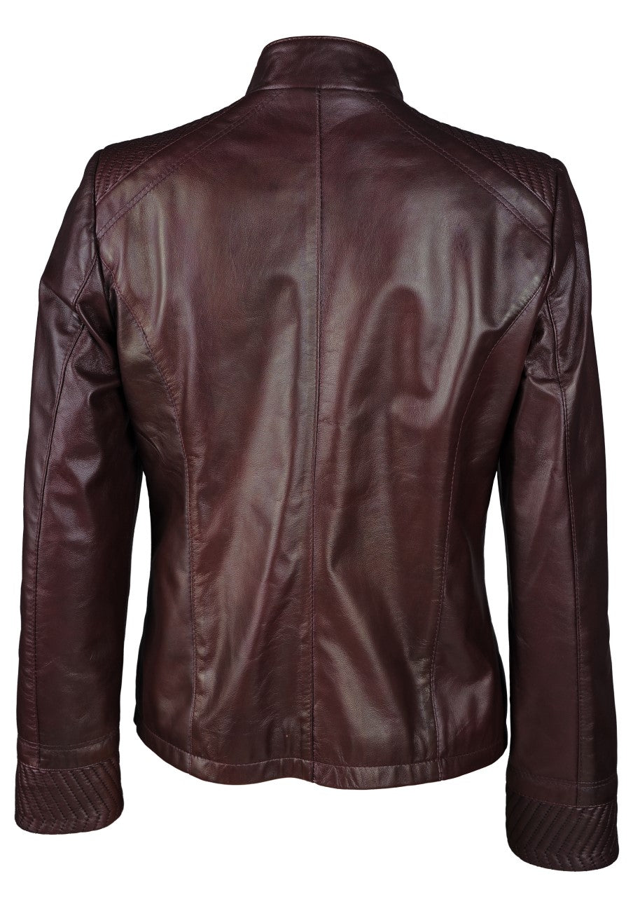 Chocolate Leather Jacket